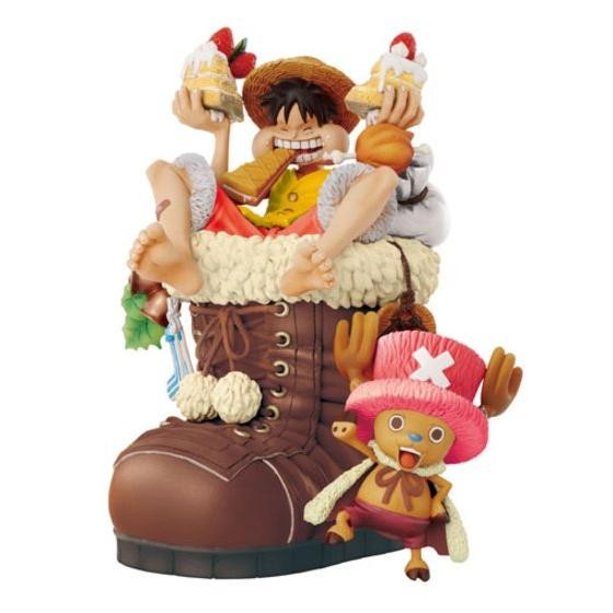 Monkey D. Luffy, Tony Tony Chopper (Web Limited), One Piece, MegaHouse, Pre-Painted, 4535123813610